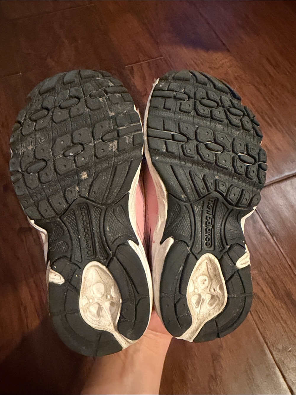 New Balance Kids Pink, White and Black Sneakers - Picture 6 of 6